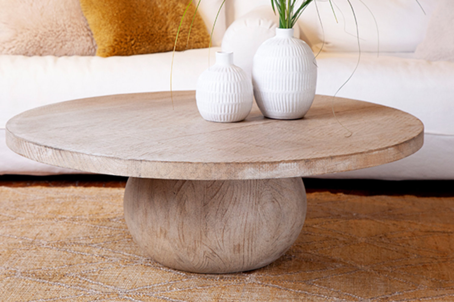 Jepsen Solid Wood Single Coffee Table