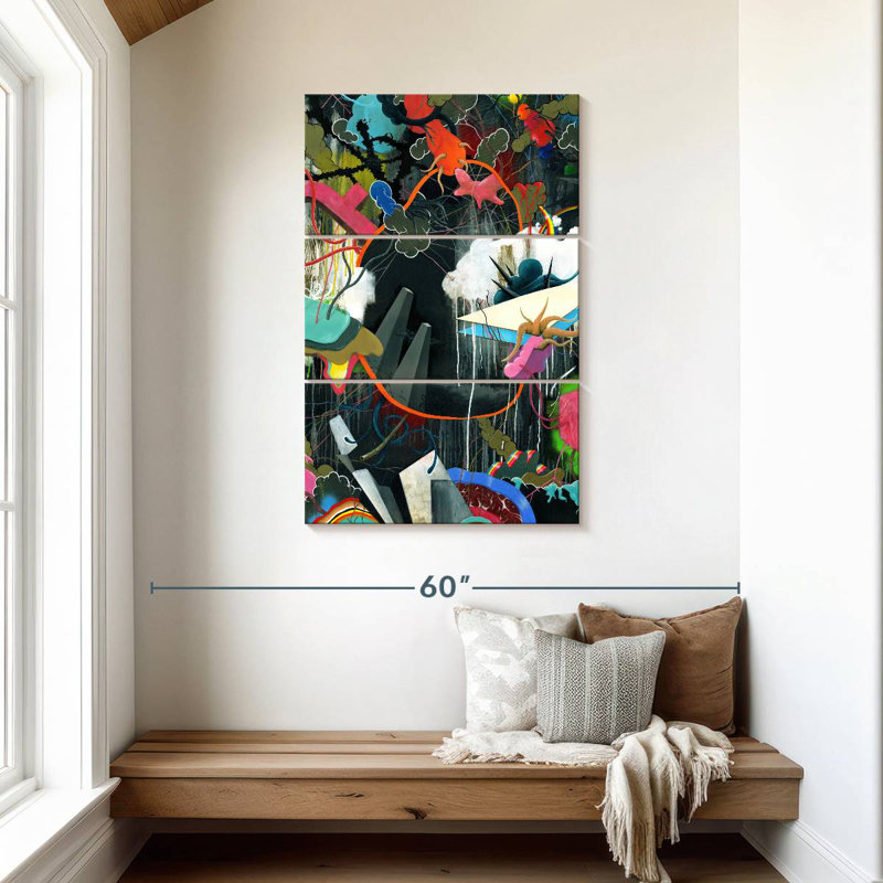 Kelan Anger Management, 45" H x 28" W
