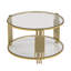 Table basse en verre