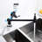 Wall Mount Pot Filler Faucet Matte Black, Brass Made, Arm For Easy And Filling, Double Handles To Manage Water Flow Velocity, Corrosion Treatment Brass, Convenient Control Homogeneity,-1150631811