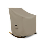 Heavy-Duty Outdoor Rocking Chair Cover, UV Resistant Waterproof Patio Chair Covers