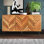 Buffet 2 portes et 3 tiroirs Keira