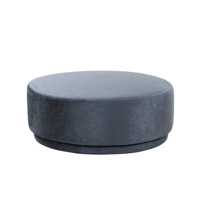 Repose-pieds rond standard de 41 po Cielo, Bleu