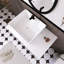 Meuble-lavabo mural simple 31,5 po avec comptoir en faux marbre