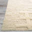 Tapis blanc en laine Faysal Sonja-689182192