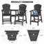 Chaises Adirondack de 26 po pour 2 personnes avec table pour 2 personnes-1652459146