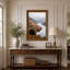 «Autumn River Valley Stone Terraces», art mural-482354763