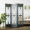SG-261 Provence Iron Scroll 3-Panel Screen