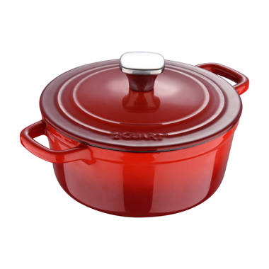 BBQ by MasterPRO - 3-Quart Pre-Seasoned Cast Iron Dutch Oven 