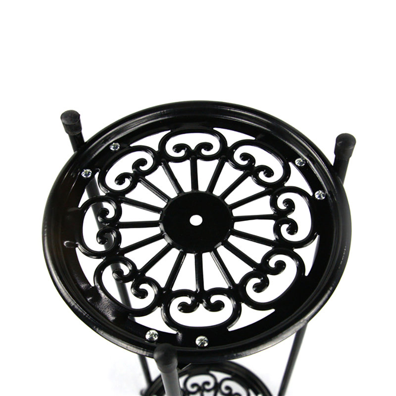Ariyah Vintage 2 Tier Metal Plant Display Stand