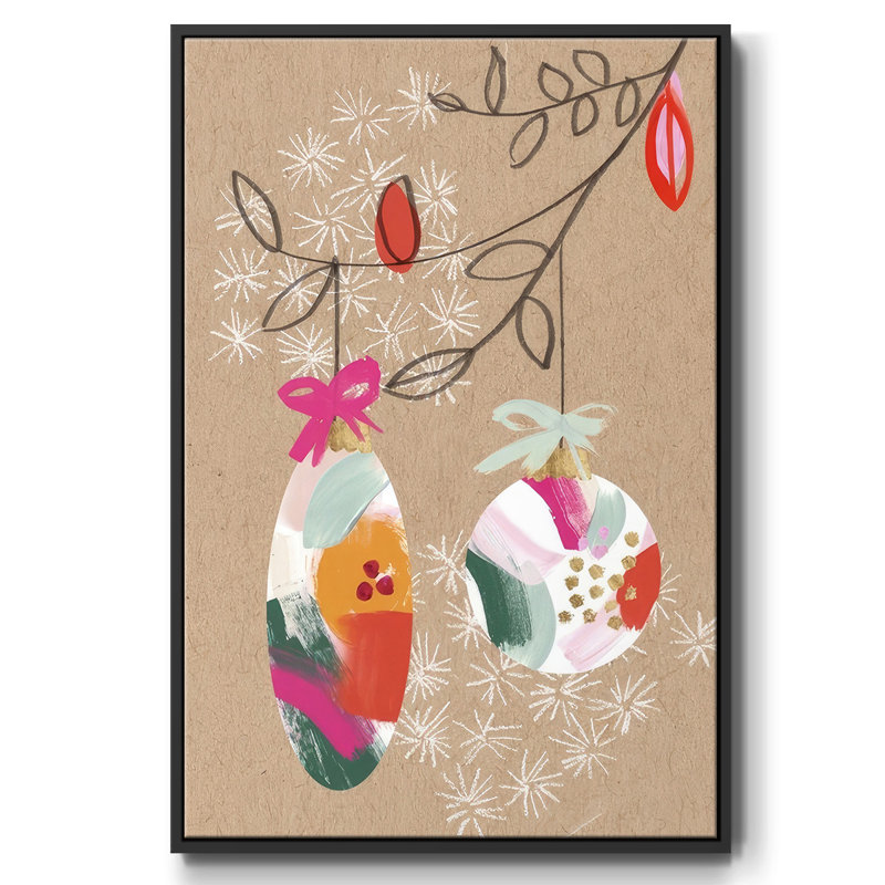 Crafty Christmas Collection B, H 41 po x l 27 po x P 1,5 po, Noir
