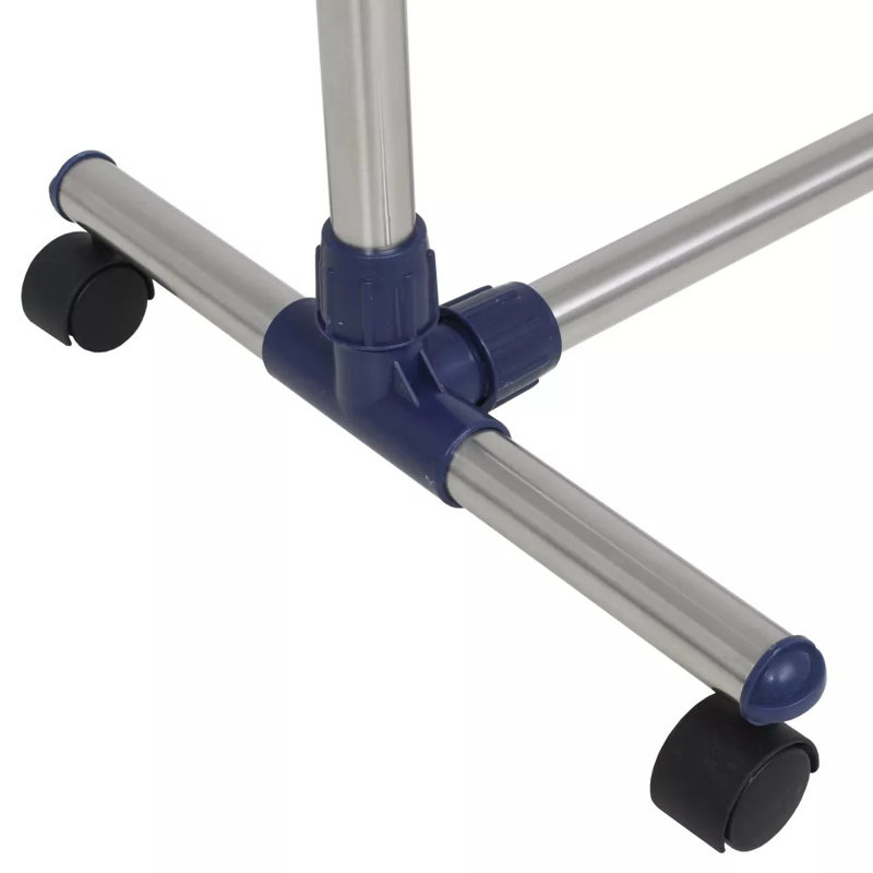 Hinds Adjustable Rolling Clothing Rack