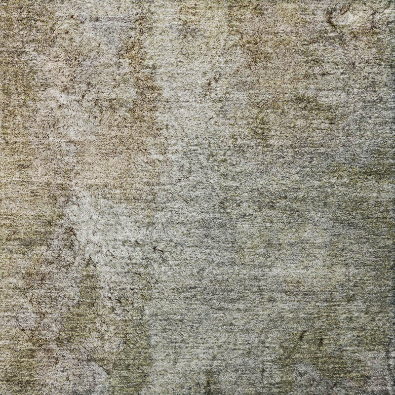 Tapis à poil long de qualité supérieure lavable à la machine ADS573, 8' x 10', Beige