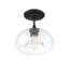 Plafonnier 1 lumière Lani noir mat Lani-234823154