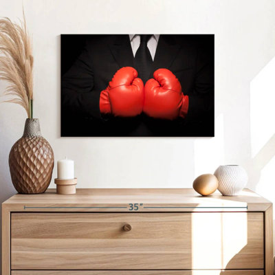 Boxer homme d'affaires Sireci