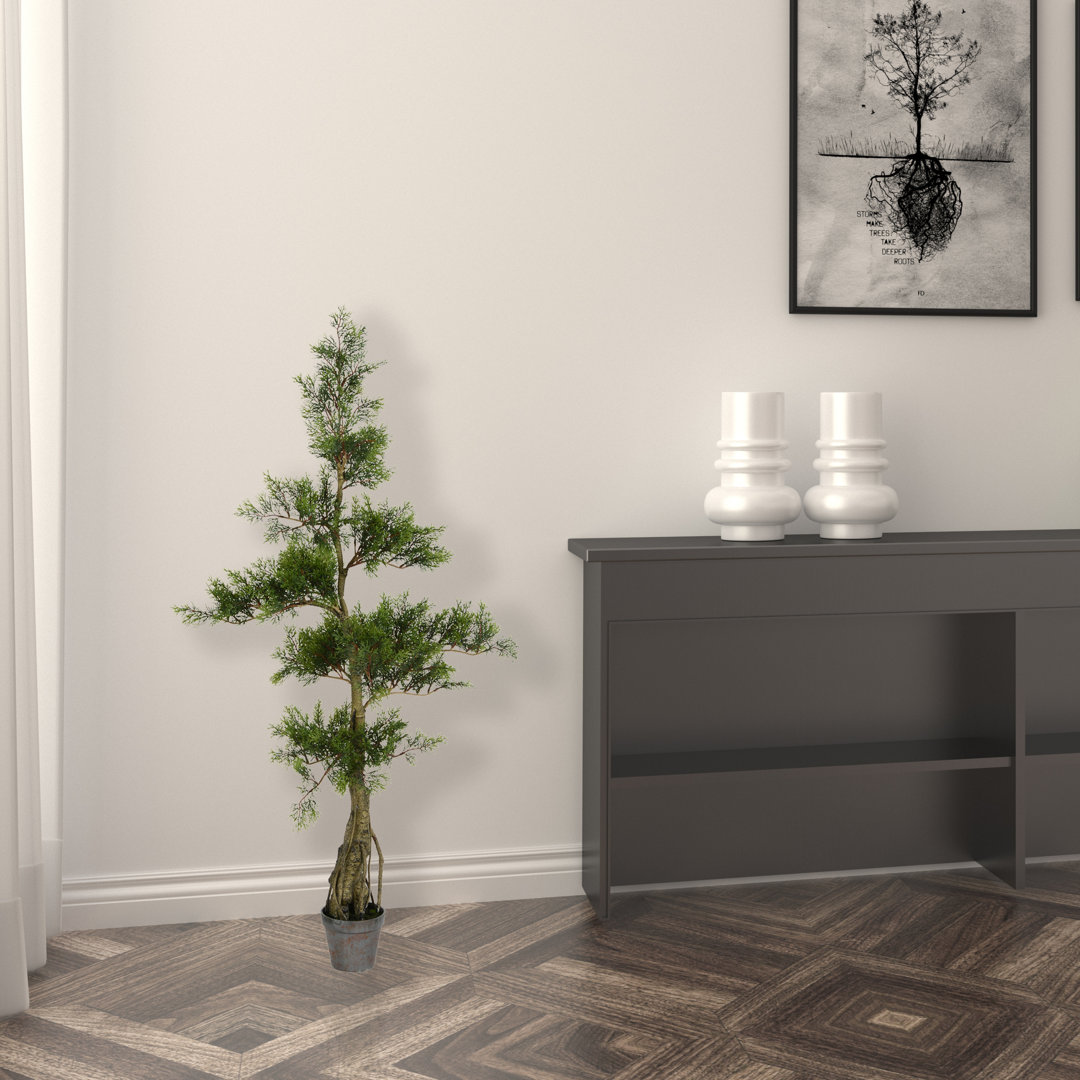 Artificial Potted Cedar Tree The Holiday Aisle® 