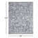 Ingrid Machine Woven Oriental Navy Area Rug