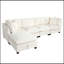 Canapé modulaire avec repose-pieds de rangement amovible, 2 porte-gobelets dissimulés, canapé modulaire pour appartement de salon (5 places)-1626607422