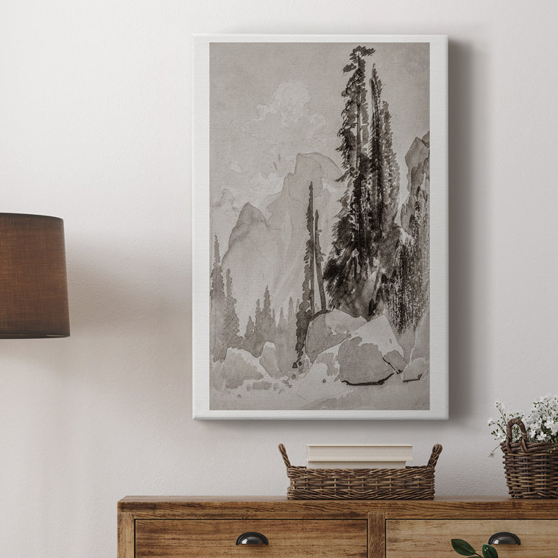 Paysage rétro CC XXII - galerie Cavas sur mesure, H 12 po x l 8 po
