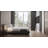 Cledus Vegan Leather Sleigh Bed-1900384922