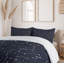 Ensemble de housse de couette 2 pièces bleu abstract-1145859941