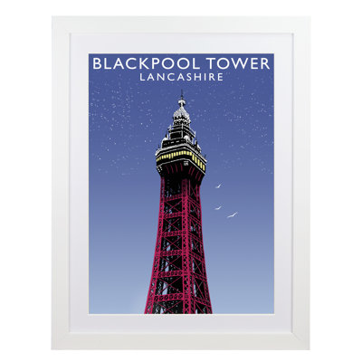 Blackpool Tower by Richard O'Neil - Print