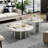 Round marble coffee table set-2043362827-2043362828-2043362830