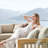 Riva 4 - Pieces Outdoor Patio Coversation Sofa Set, Teak Frame & Hand-made Woven Rope-122621578