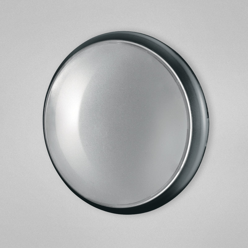 Wall Light, Black, 10.25" H x 10.25" W