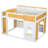 Full Over Full Bunk Bed With Storage Shelves, Window & Doors-931044424