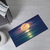 Abstract Design With Pile Soft Type Printed Rug Showcasing Artistic Style and Enhancing Home Decor with Vibrant Colors and Unique Patterns