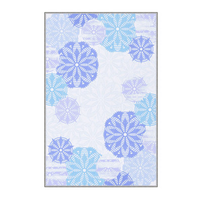 Tapis antibactérien pour hall d'entrée, impression numérique 3D, 3,3 x 4,9 pi | 100% polyester, hauteur des poils de 0,3 po, dessous antidérapant, lavable à la machine, durable et facile d'entretien | Parfait pour le salon, le vestibule et la décoration intérieure
