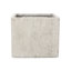 Pot à fleurs avant en oxyde de magnésium - l 22,09 po x P 19,21 po Béton léger instantanément votre apparence jardin 21,5 po x 21,5 po x 19,21 po