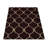 Selen Hand Tufted Wool Eco-Friendly Area Rugs - Rectangle, Brown Beige Color, Geometric Modern Design, High Pile Thick Handmade Anti Skid Area Rugs for Living Room, Bed Room-2007664765-1968168523