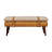 Marisal Boucle X Tan Leather Bench