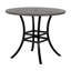 Superstone 48" Round Dining Table - Dove Grey Top/ancient Earth Base-935145744-935145745-935145749
