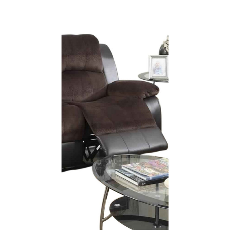 Josselynn 61" Faux Leather Pillow top Arm Reclining Loveseat