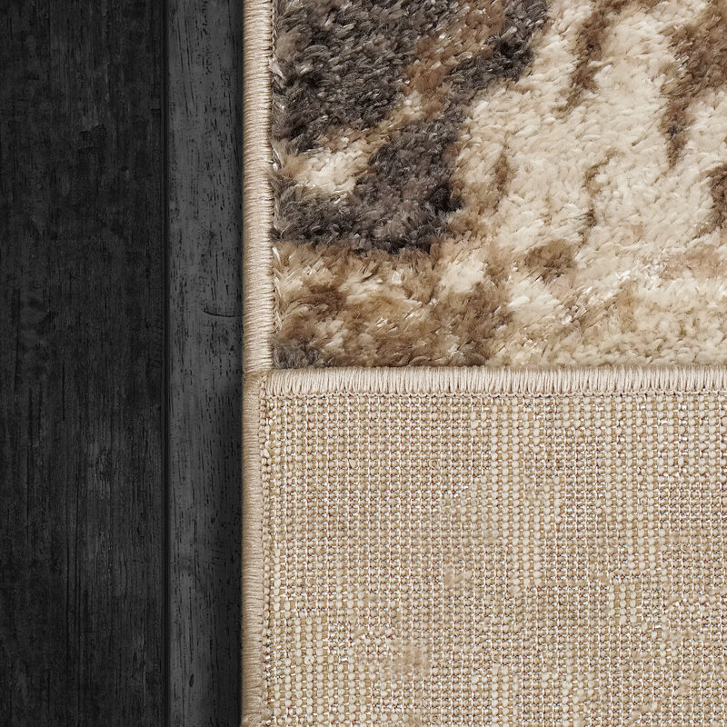 Amritpaul Abstract Indoor Rug, Rectangle 3'11" x 5'7"