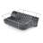 Spring Dish Rack | Rust-Resistant Stainless Steel | Gray | Sink/Surface Mount