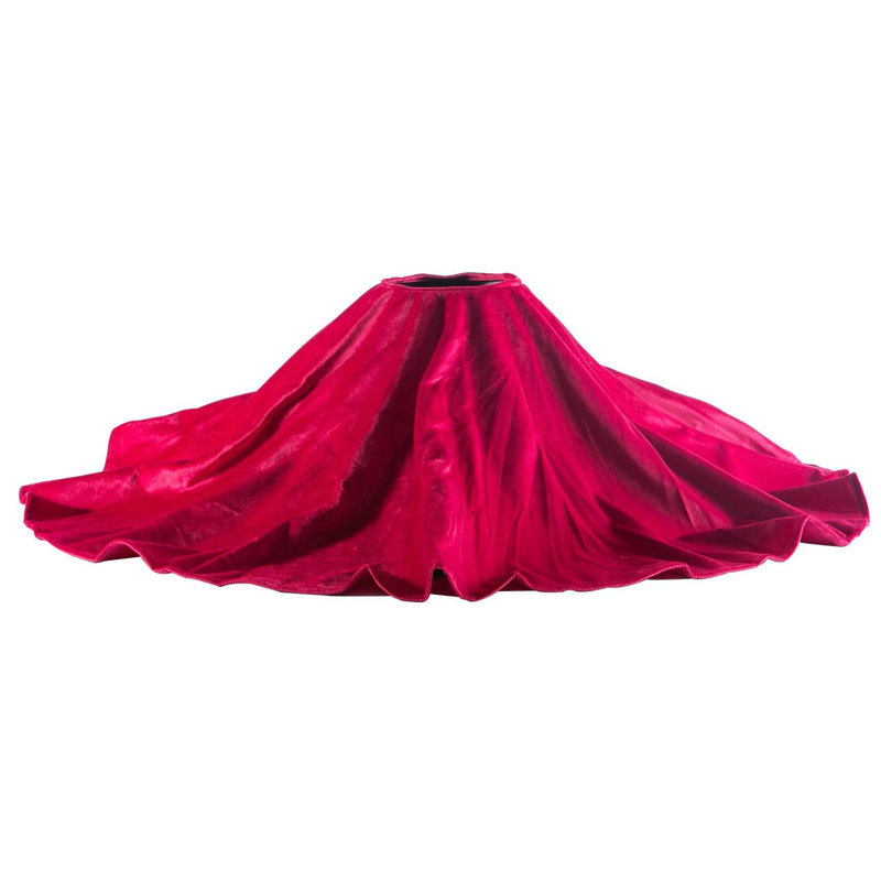Velvet Tree Skirt, Red