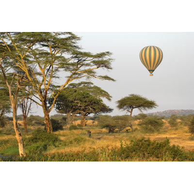 «Chidalu Hot Air Balloon Flying» par Mattiaath - photographie sur toile tendue
