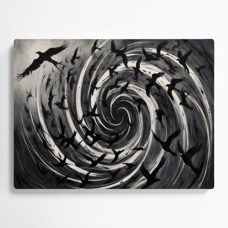 Oiseau noir, cerf-volant noir, art mural en métal, H 24 po x l 36 po