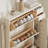 Beige Solid wood Shoe Storage