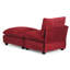 Canapé-lit simple en chenille avec repose-pieds Chenille-1216547349