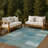 Machine Washable Indoor/Outdoor Chantille ACN2749 Striped Rug-345920111-345920102