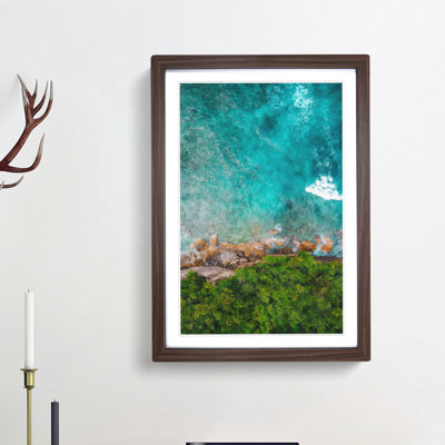 Atuh Beach in Bali Indonesia - Picture Frame Painting Print