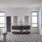 Inline 1-Light Gray Bath Bar