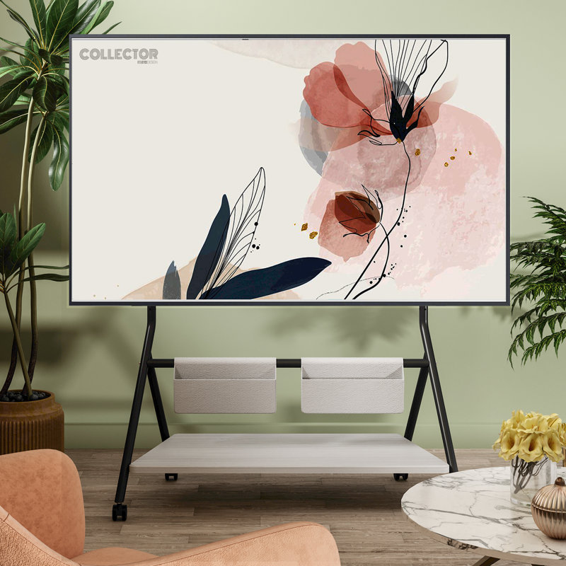 Meuble télé Abigayl, Noir, 55" - 78"