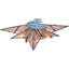 10-Light Capiz Bethleham Star with Seahorse Tree Topper