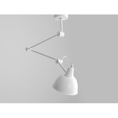 Culpeper 1 - Light White Dome Pendant